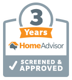 HomeAdvisor 3 Year Badge